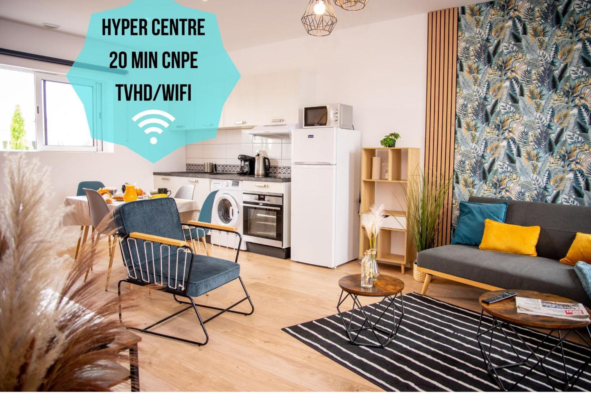 Ferienwohnung Duplex Cocoon - 10 Min De Blaye - 20 Min Cnpe - Wifi - Tv Hd Saint-Seurin-de-Cursac Exterior foto