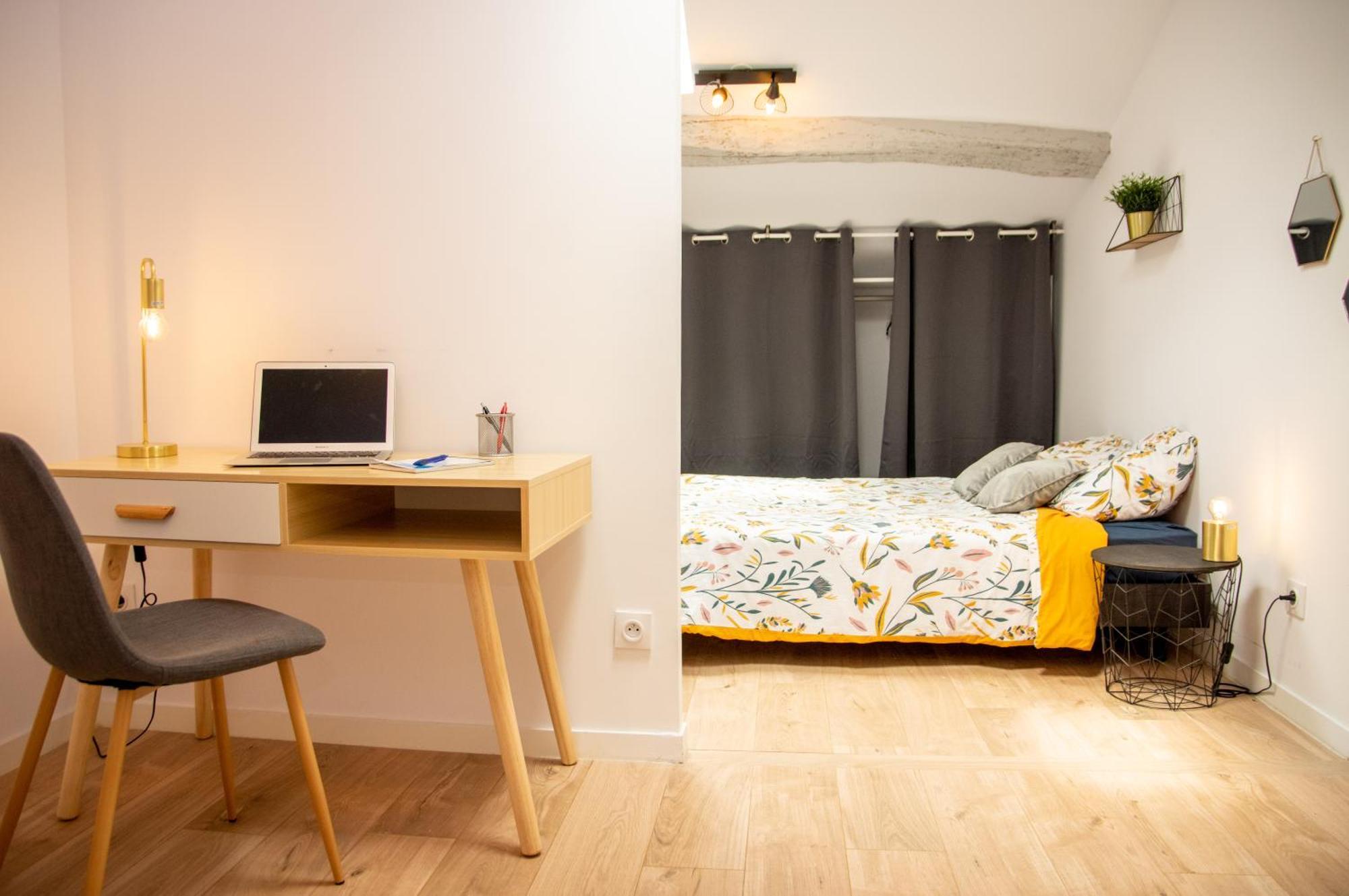 Ferienwohnung Duplex Cocoon - 10 Min De Blaye - 20 Min Cnpe - Wifi - Tv Hd Saint-Seurin-de-Cursac Exterior foto