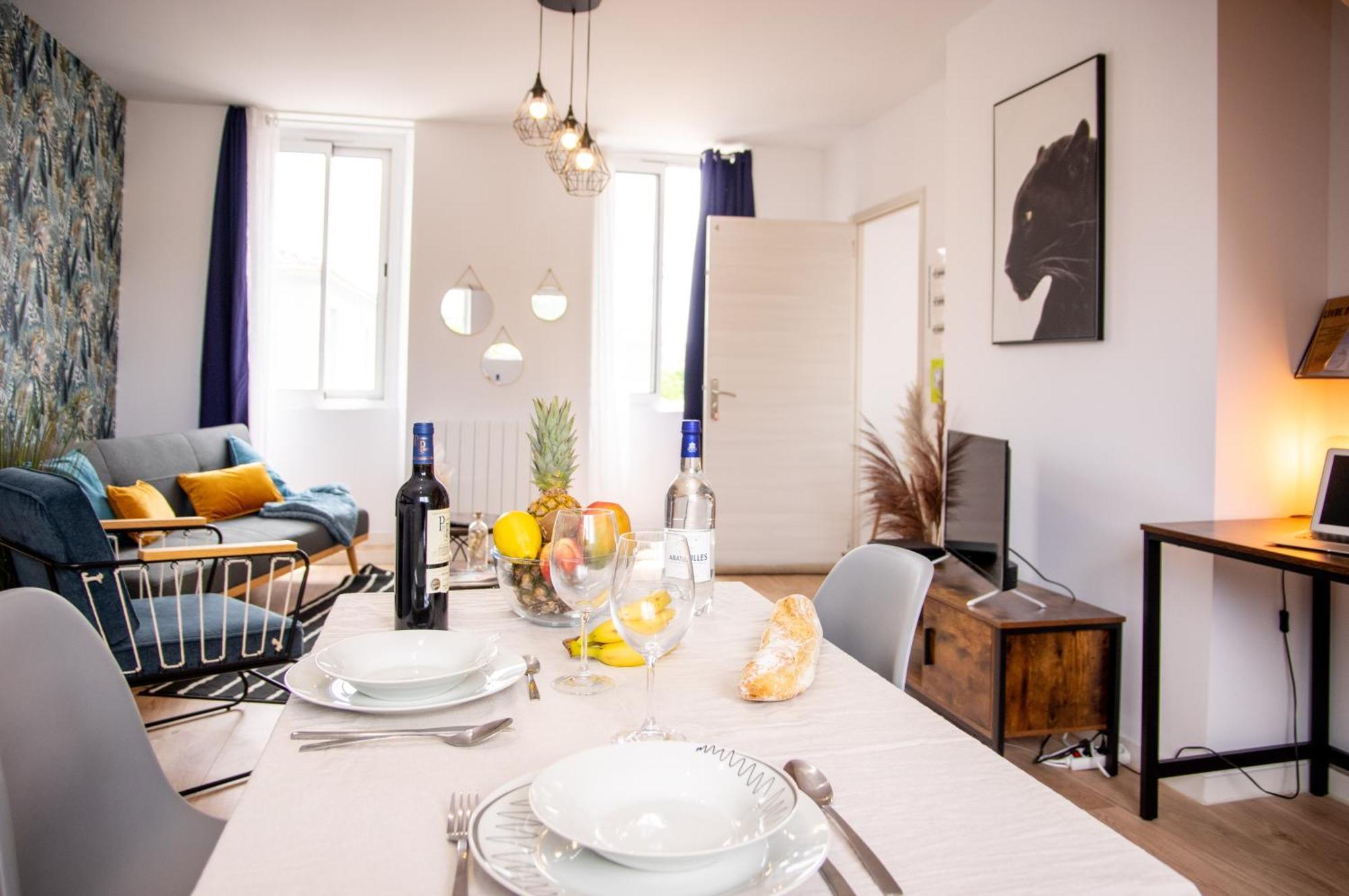 Ferienwohnung Duplex Cocoon - 10 Min De Blaye - 20 Min Cnpe - Wifi - Tv Hd Saint-Seurin-de-Cursac Exterior foto